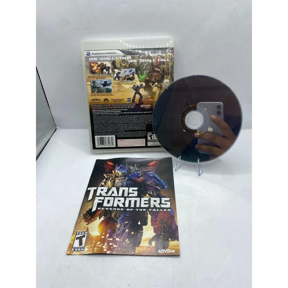 Transformers: Revenge of the Fallen (Sony PlayStation 3) CIB Complete PS3 Game